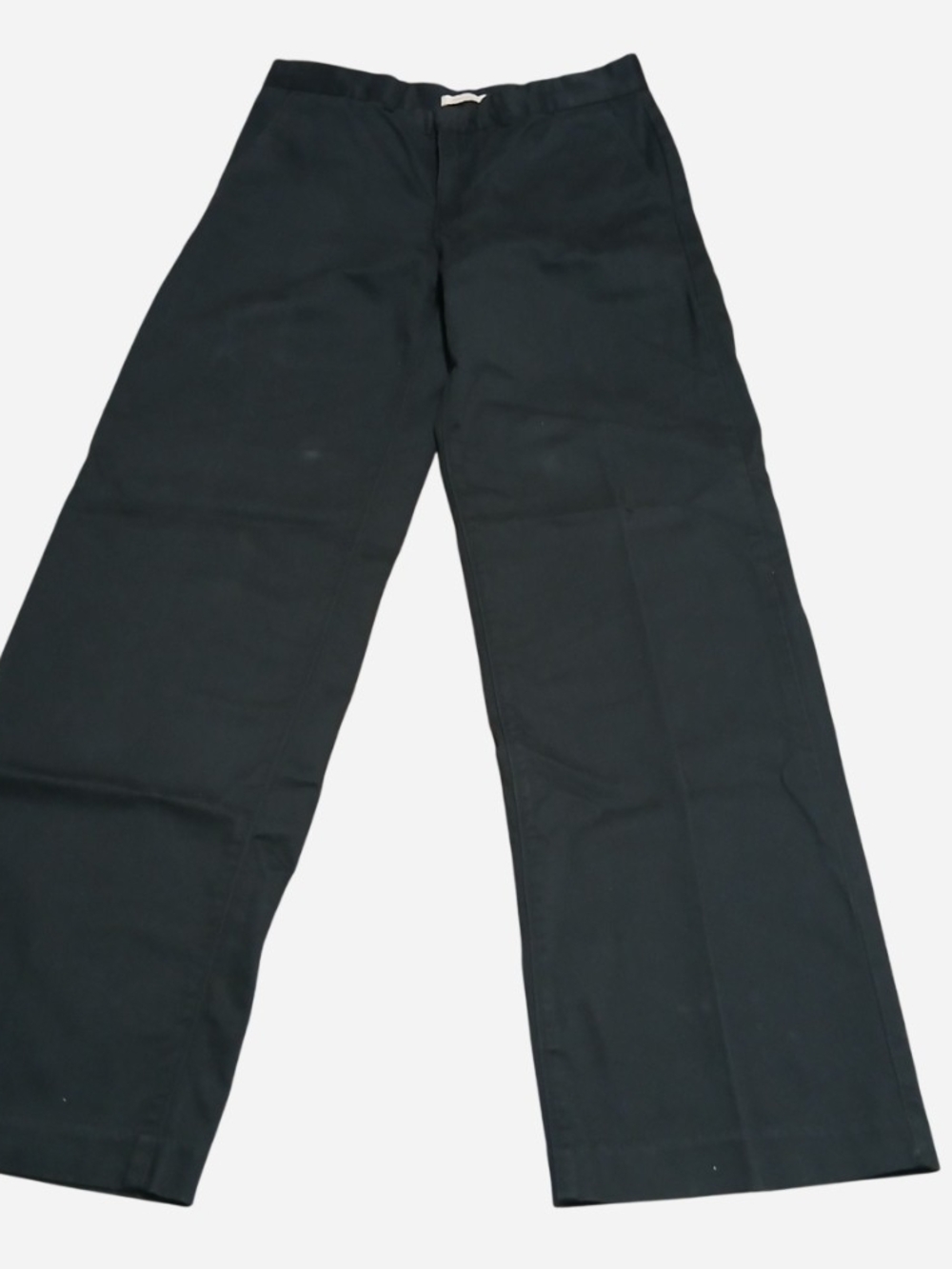 Levi’s Baggy Trouser Pants Womens Size 27x30 Black Pleated Wide Leg High Rise